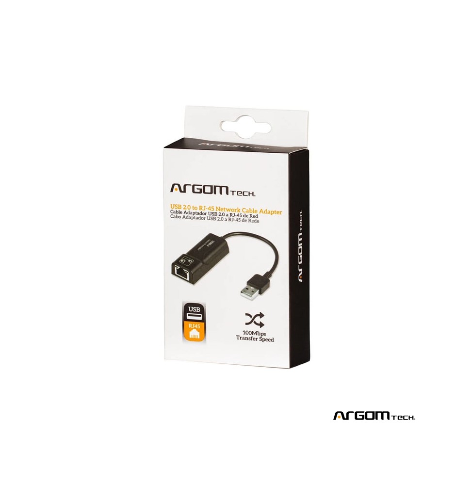 ADAPTADOR ARGOM DE USB A RJ-45