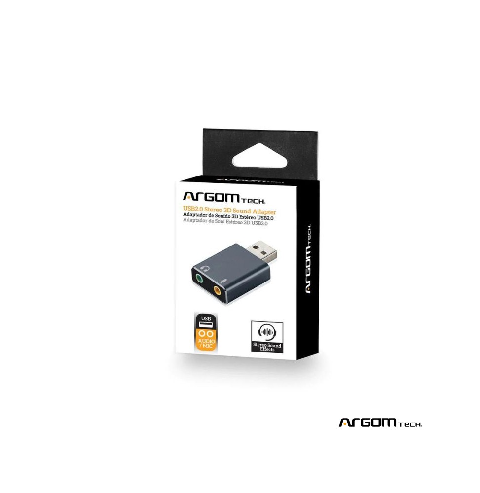 ADAPTADOR CB-0067 USB MACHO ESTEREO Y CONECTOR DE MICROFONO