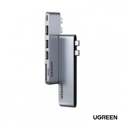 ADAPTADOR MULTIFUNCION  USB-C 6 en 1 UGREEN.