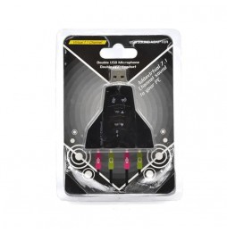 ADAPTADOR DE SONIDO USB de 7.1 CANALES VIRTUALES