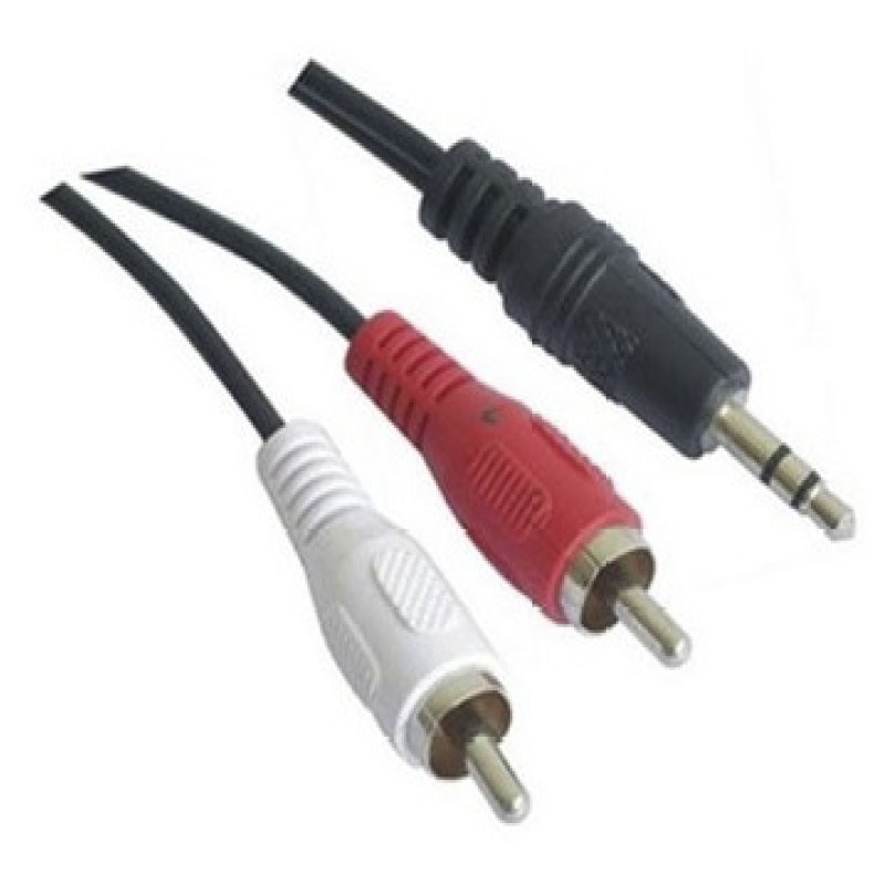 Cable HAVIT 3.5M / 2 RCA 1M