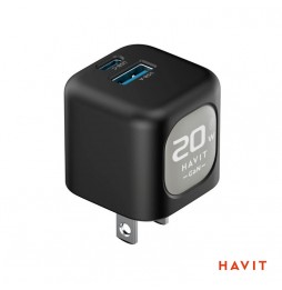 CARGADOR DE VIAJE  Havit UC220 de 20W