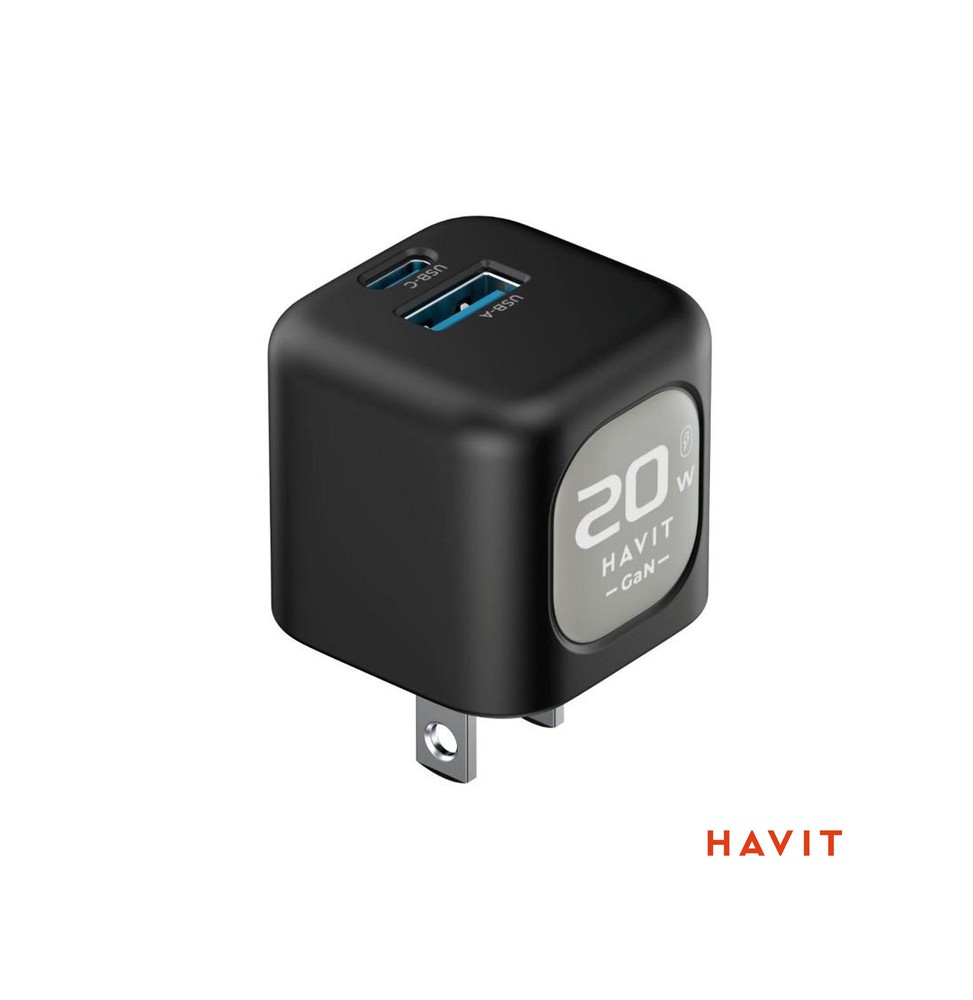 CARGADOR DE VIAJE  Havit UC220 de 20W