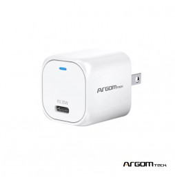 CARGADOR Argom Tech. TIPO C  POTENCIA: 20W.