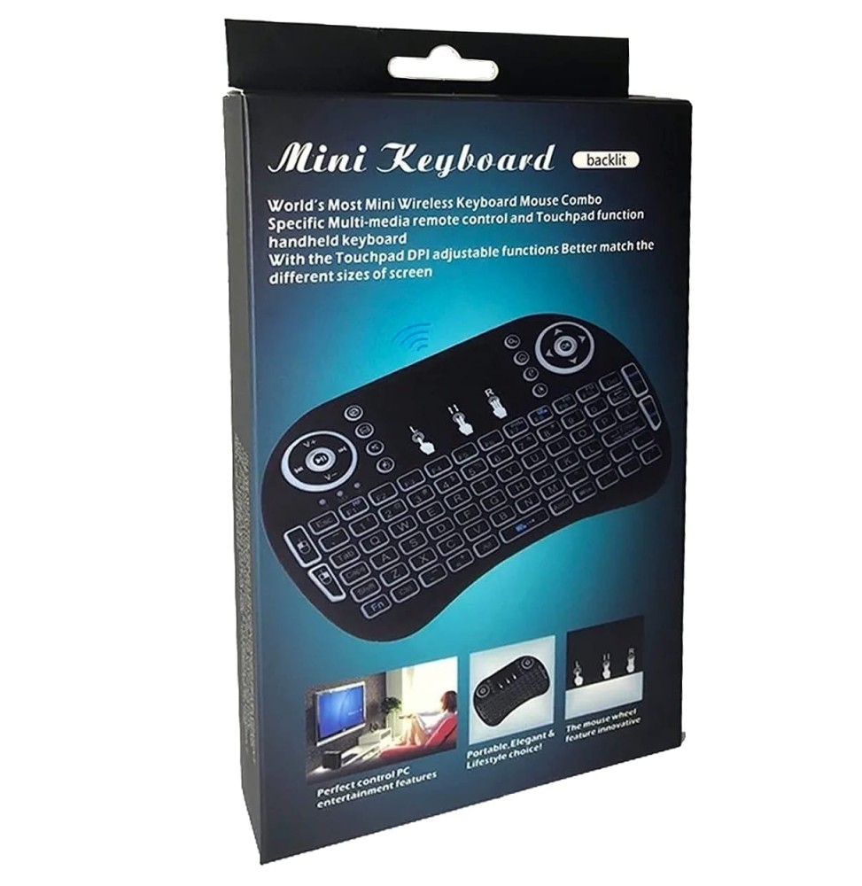 Teclado inalámbrico retroiluminado MINI-K