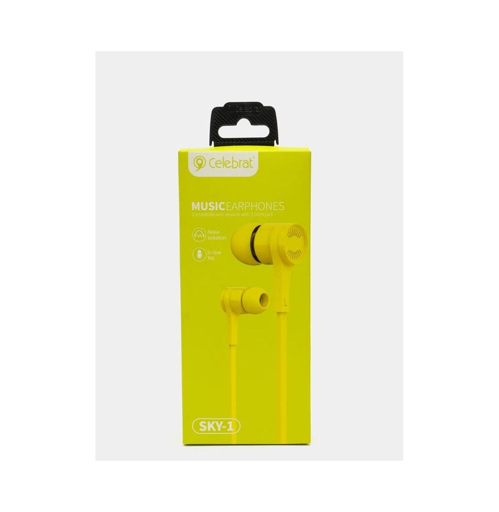AUDÍFONOS CELEBRAT SKY-1 3.5