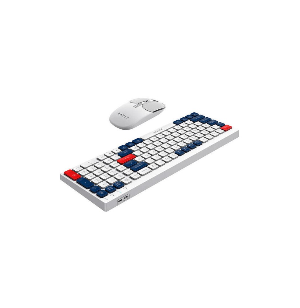 TECLADO EN COMBO Havit KB830WB.