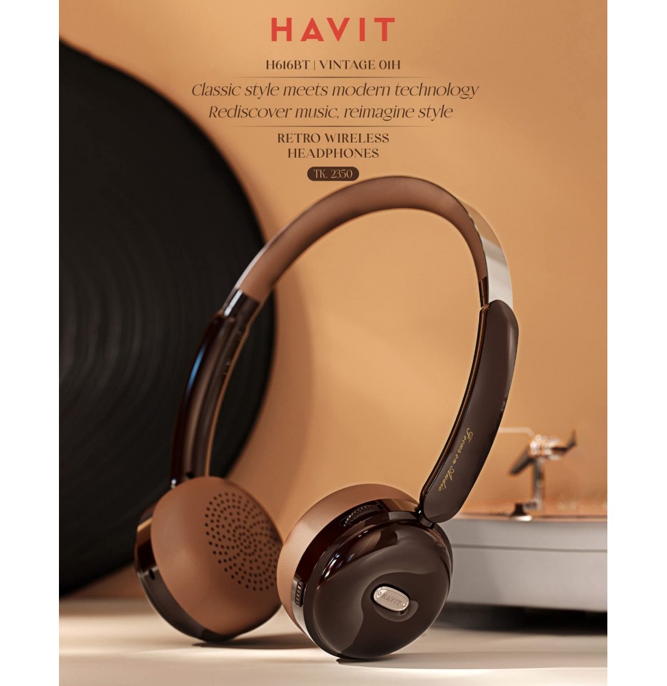 AUDIFONOS HAVIT VINTAGE 01H