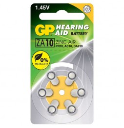 BATERIAS zinc-aire GP ZA10.