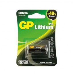 BATERIAS DE LITIO GP CR123A