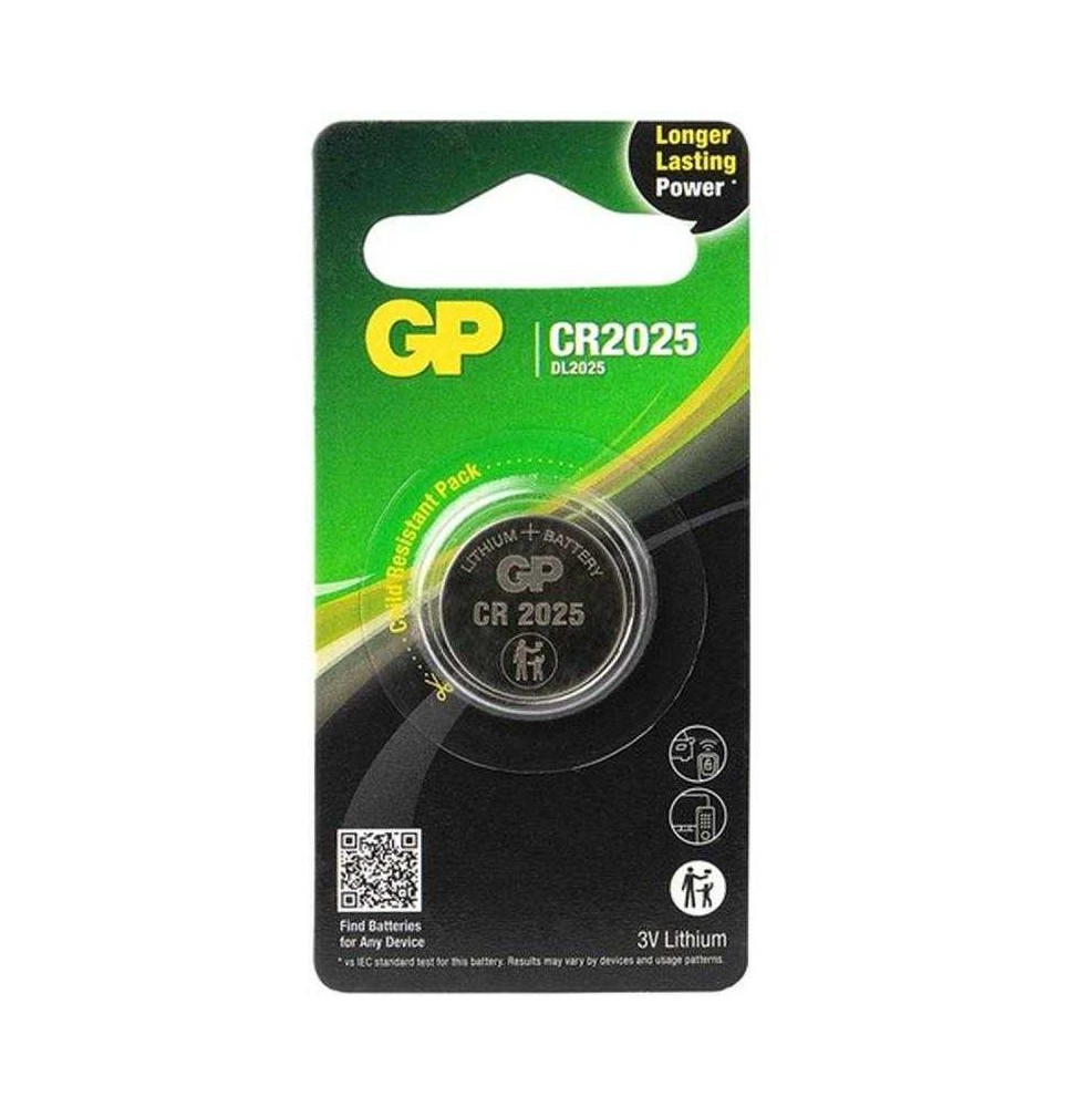 BATERIAS DE LITIO GP CR2025