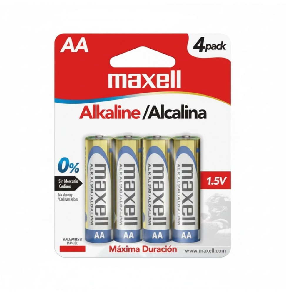 BATERIAS ALCALINA  AA Maxell