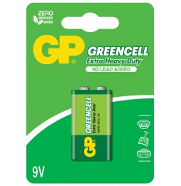 BATERIA GP Green cell Extra Heavy Duty de 9V.