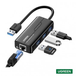 Concentrador USB 3.0 de 3 puertos UGREEN 20265