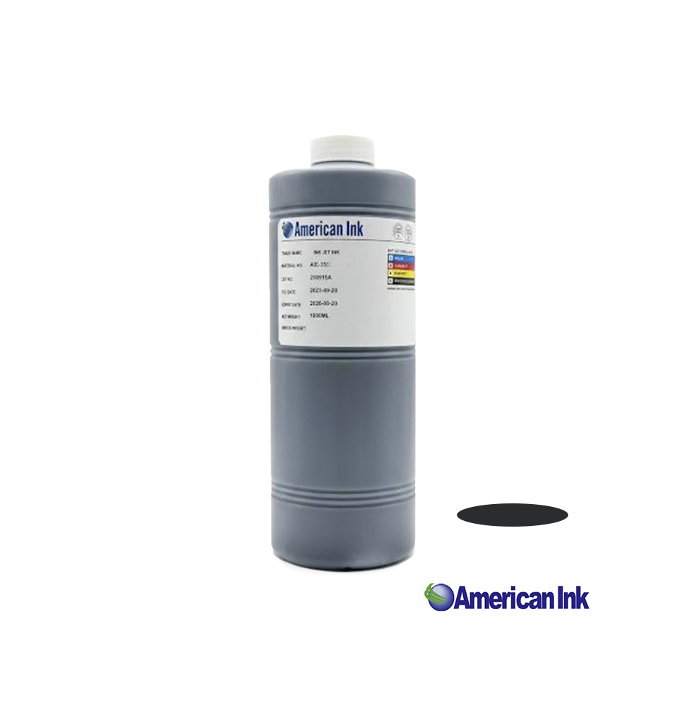 Botella de Tinta NEGRA Genérica para Epson en 1 LITRO American Ink