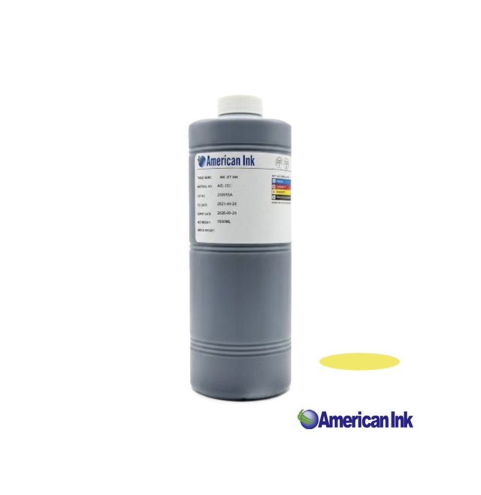 Botella de Tinta AMARILLO Genérica para Epson en 1 LITRO American Ink