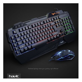 Teclado HAVIT Gaming KB550CM Combo USB