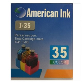 Recarga de Tinta Canon I-35 PG41/211 Color American Ink