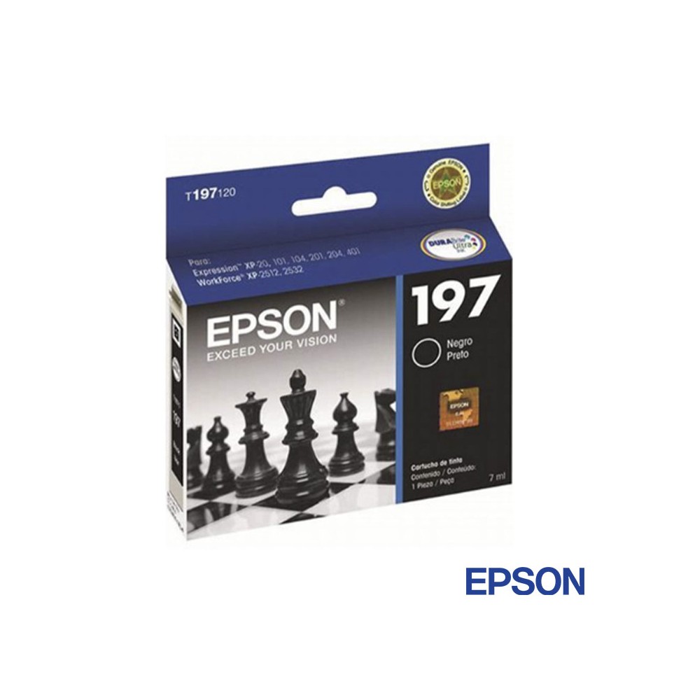 Cartucho EPSON 197 120 Negro