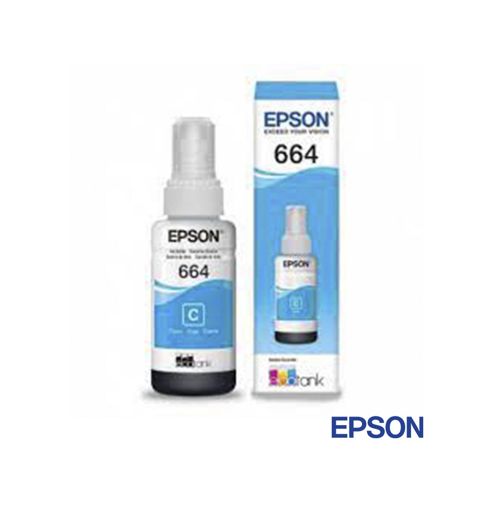 Botella Epson 664 220 Cyan