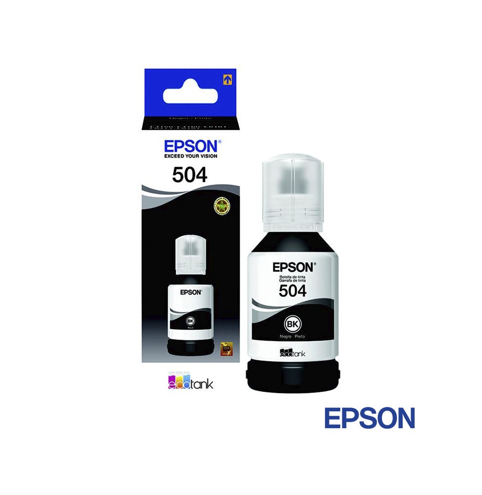 Botella Epson 504 120 Negro