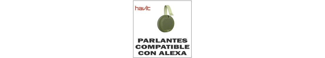 Parlantes Bluetooth compatible con Alexa