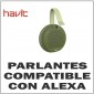 Parlantes Bluetooth compatible con Alexa