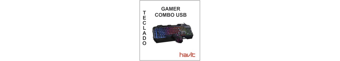 Teclado Gamer Combo USB