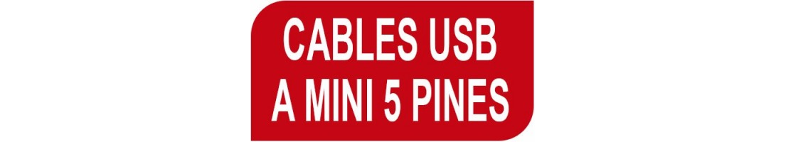 Cable USB a Mini 5 Pines