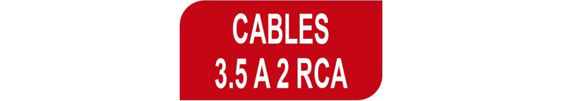 Cable 3.5/2 RCA