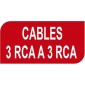 Cable 3 RCA/3 RCA
