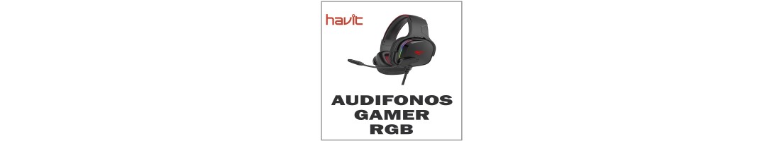 Audífonos Gamer RGB